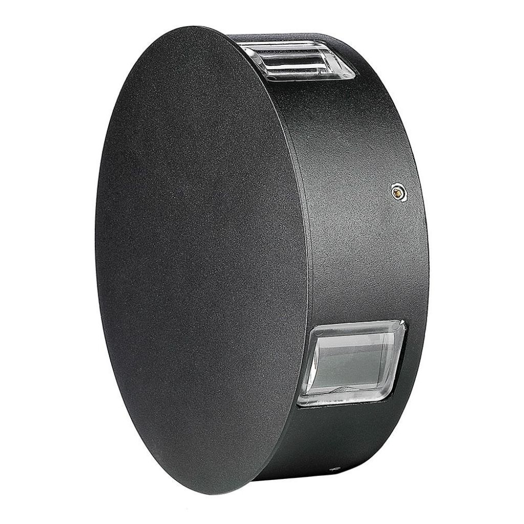 foto del prodotto luce a parete led 3w 3000k ip65 black body square