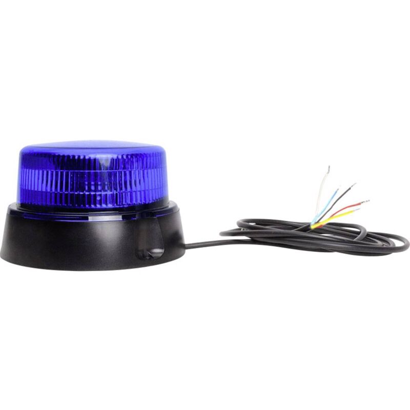 foto del prodotto luce a tutto tondo w126 double flash 867.4dsync 12 v, 24 v via rete a bordo montaggio a vite blu was