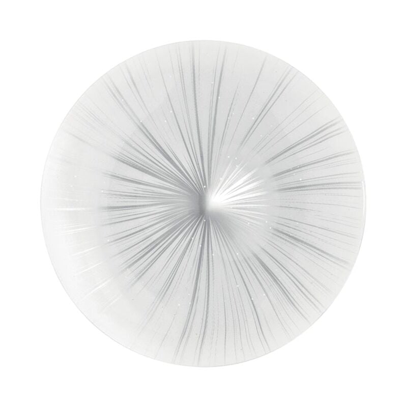 foto del prodotto luce ambiante design - plafoniera led agora in acrilico bianco 18w con funzione cct 30 cm.'