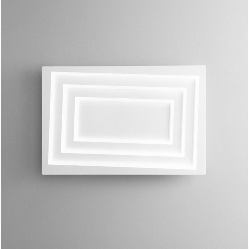 foto del prodotto luce ambiente e design plafoniera led hypnotic 60w 3 4 6500k 60x40xh6cm.