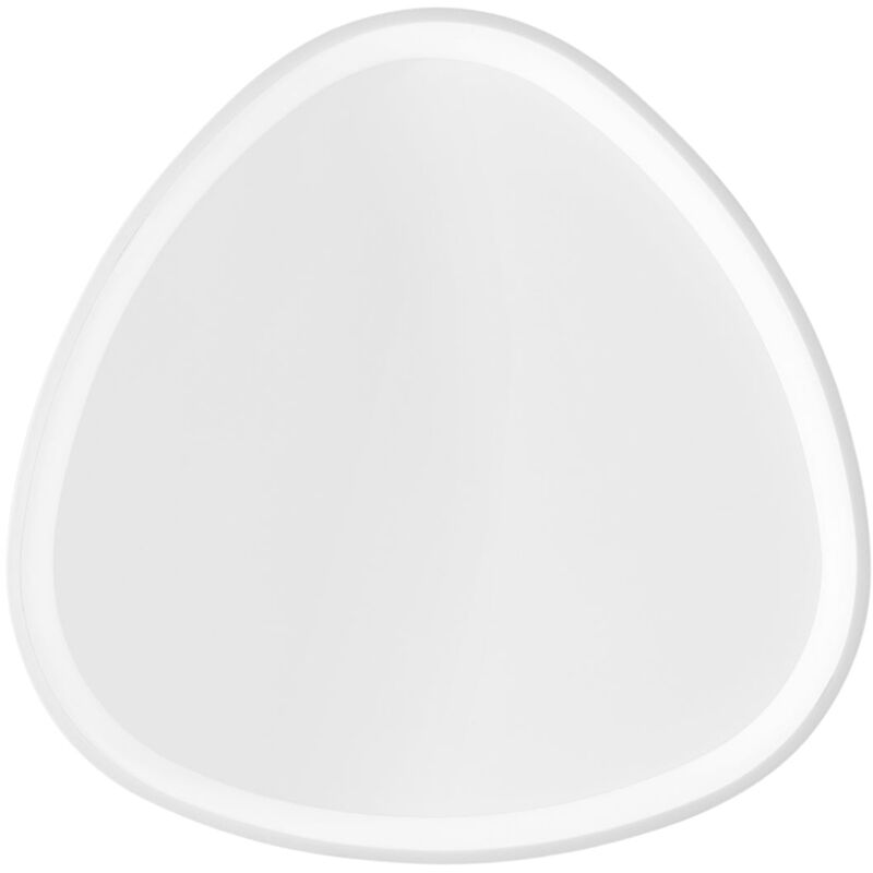 foto del prodotto luce ambiente e design plafoniera led klapton in alluminio bianco con funzione cct 65 cm. 
