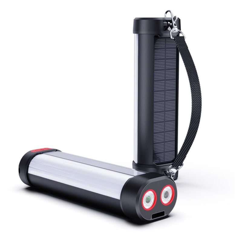 foto del prodotto luce da campeggio a led, lanterna da campeggio ricaricabile con base magnetica, impermeabile e cavo usb, per la lettura, la riparazione in campeggio