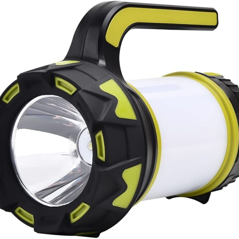 foto del prodotto luce da campeggio a led ricaricabile, lanterna da campeggio ultra potente ipx5 impermeabile per pesca notturna, caccia, escursionismo, garage,