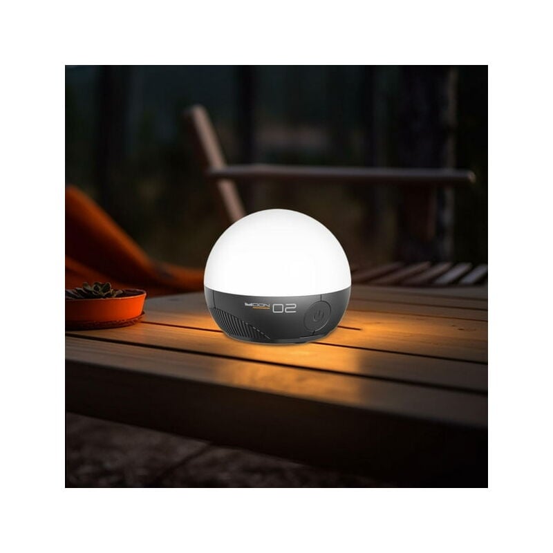 foto del prodotto luce da campeggio a led ricaricabile, luce portatile multifunzione per tenda, mini luce notturna magnetica, illuminazione per esterni impermeabile