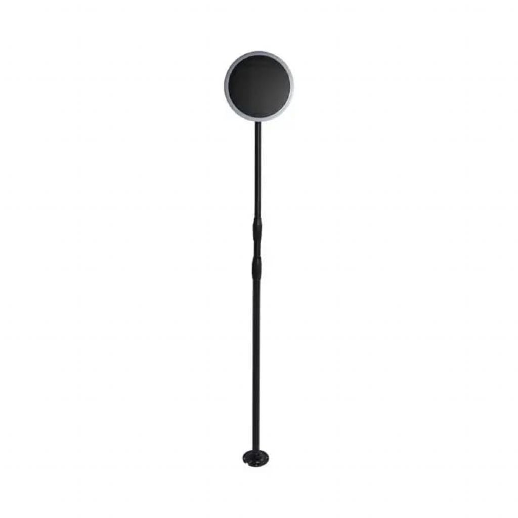 foto del prodotto luce da giardino solare a led da 8 w con bianco corpo nero 4000k