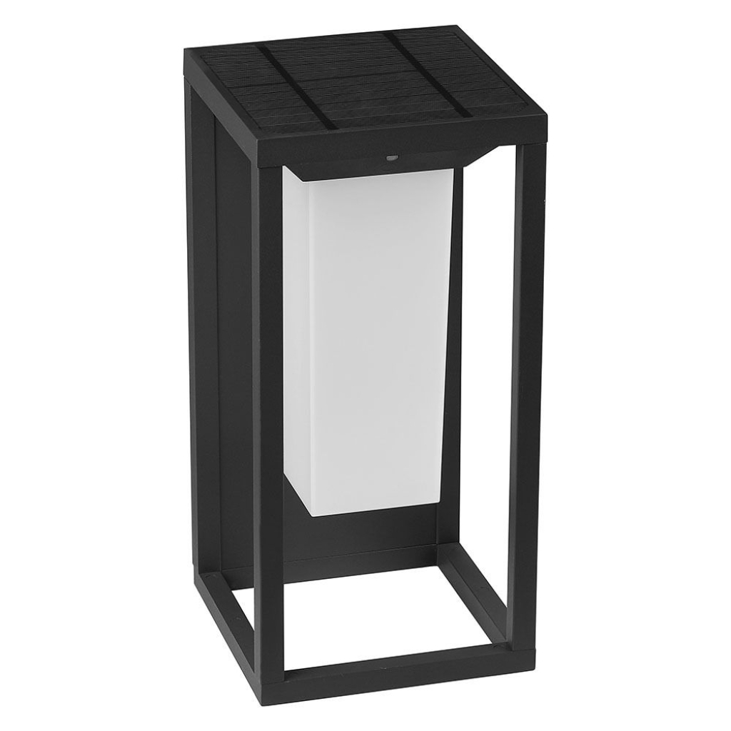 foto del prodotto luce da parete a parete solare a led da 2w samsung chip grey body 3000k