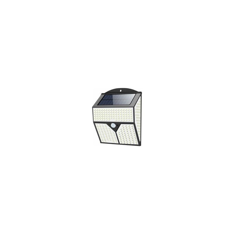 foto del prodotto luce da parete con sensore di movimento solare ip65 impermeabile 318 436 led