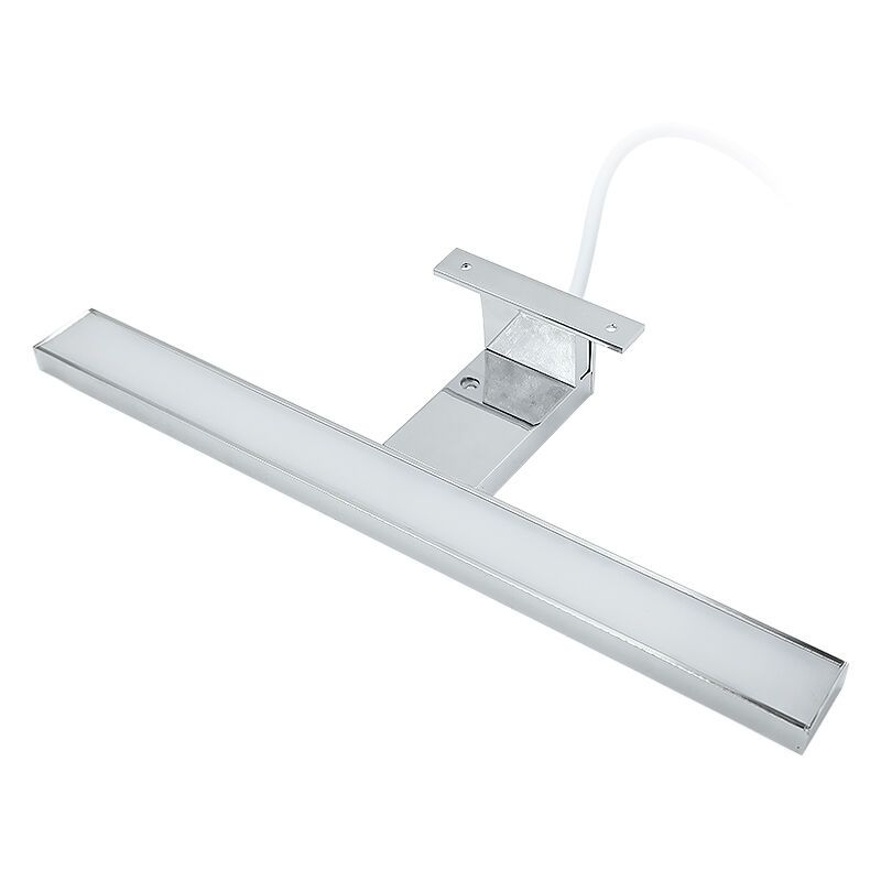 foto del prodotto luce da specchio led, luce bianca neutra 4200k, luce per bagno, luce per trucco, lampada per bagno, illuminazione armadietto bagno 3034cm