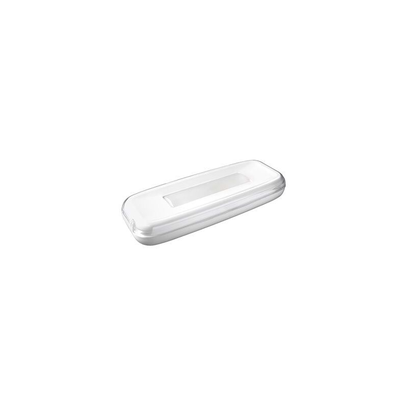 foto del prodotto luce emergenza led da superficie stylo 1w 5700k 115lm ip44 ik04 25,2x10x4cm colore bianco