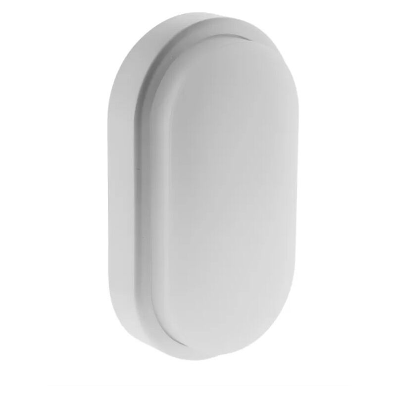 foto del prodotto luce esterna rotonda impermeabile ip54, 980 lumen, bianco