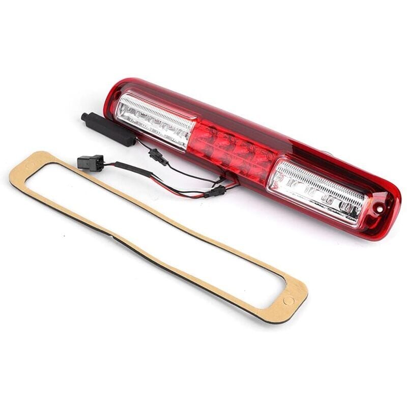 foto del prodotto luce freno a led, terza luce freno a led di ricambio per 1500 2500 3500 99 06 rosso bianco 