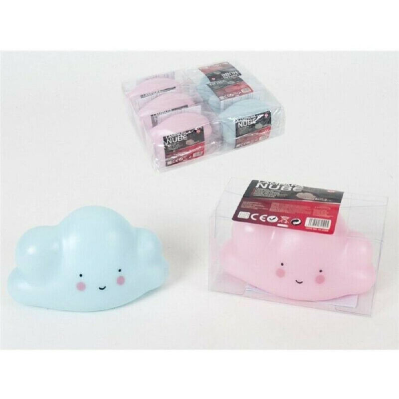 foto del prodotto luce lampada notturna bambini bimbi dolce sonno a forma di nuvola trade shop traesio
