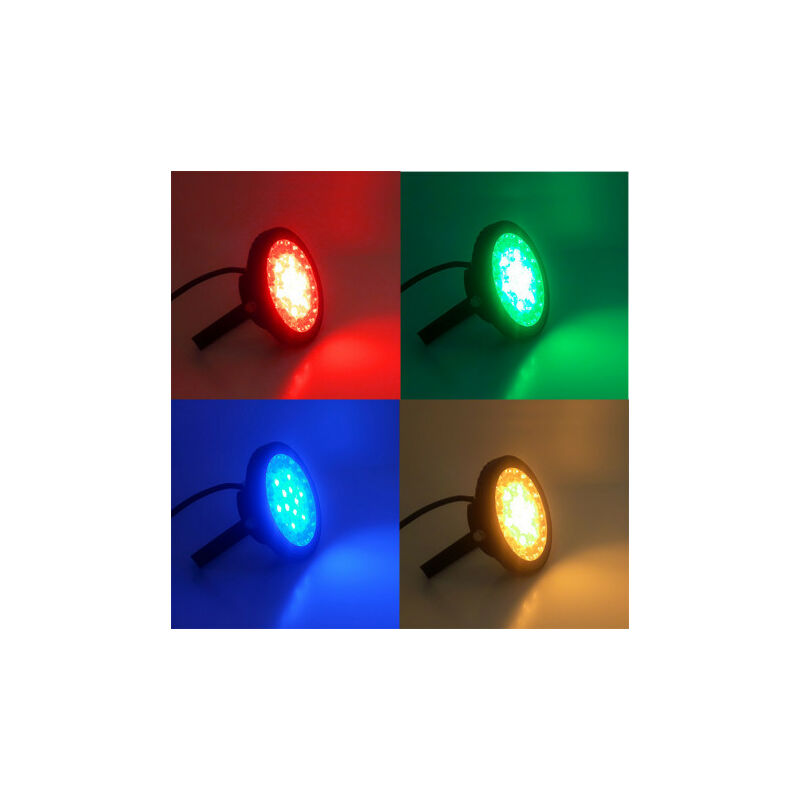 foto del prodotto luce led 15w 1500lm 15 ip66 180mmx170mm rgb bianco 2700k a 6500k