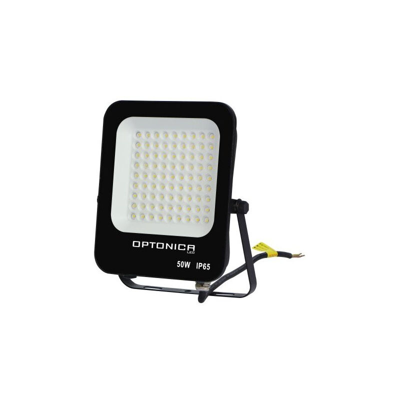foto del prodotto luce led 50w nero impermeabile ip65 4500lm 250w bianco naturale 4500k