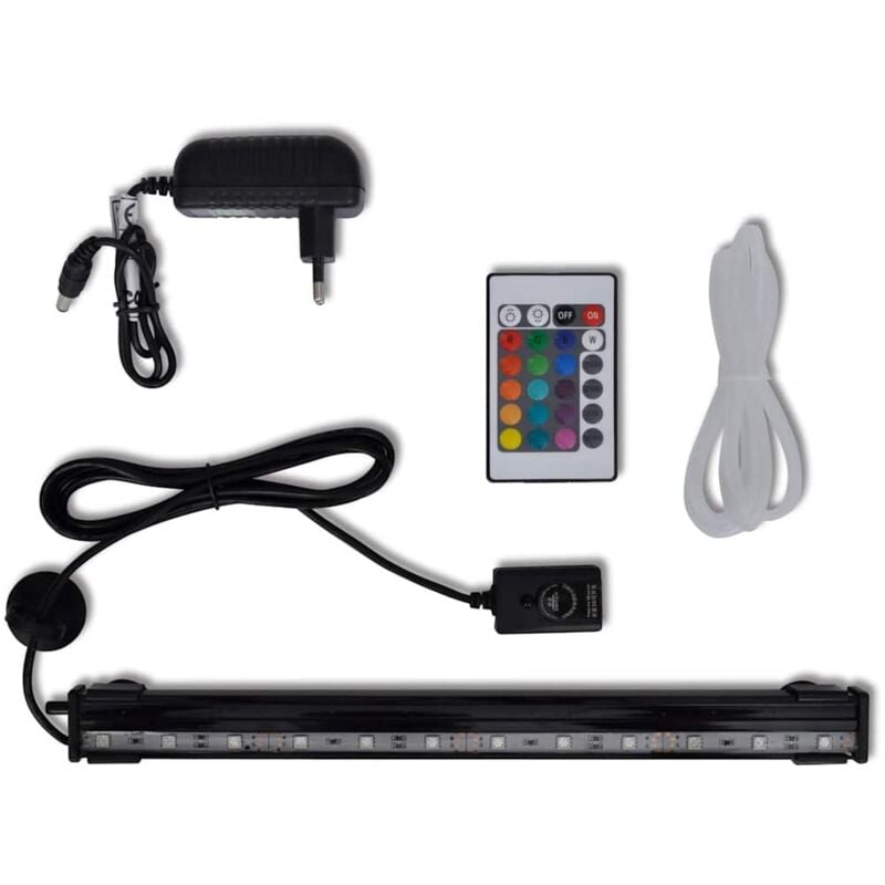 foto del prodotto luce led acquario sommergibile con bolle rgb 32 cm vidaxl