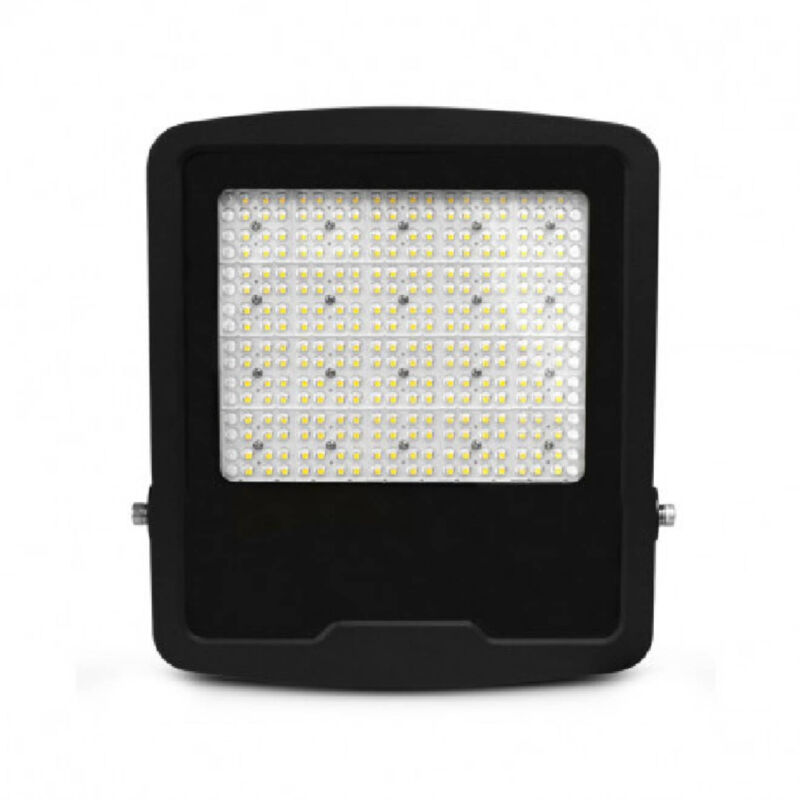 foto del prodotto luce led asimmetrica ac220 240v 200w 24000lm 40x90 impermeabile ip65 ik06 385mmx470mm bianco caldo 3000k