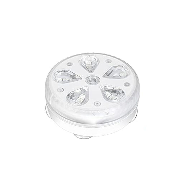 foto del prodotto luce led sommergibile ricaricabile per piscina con telecomando, impermeabile ip68, 16 colori rgb dinamici, ventose e adesivo per piscine subacquee,