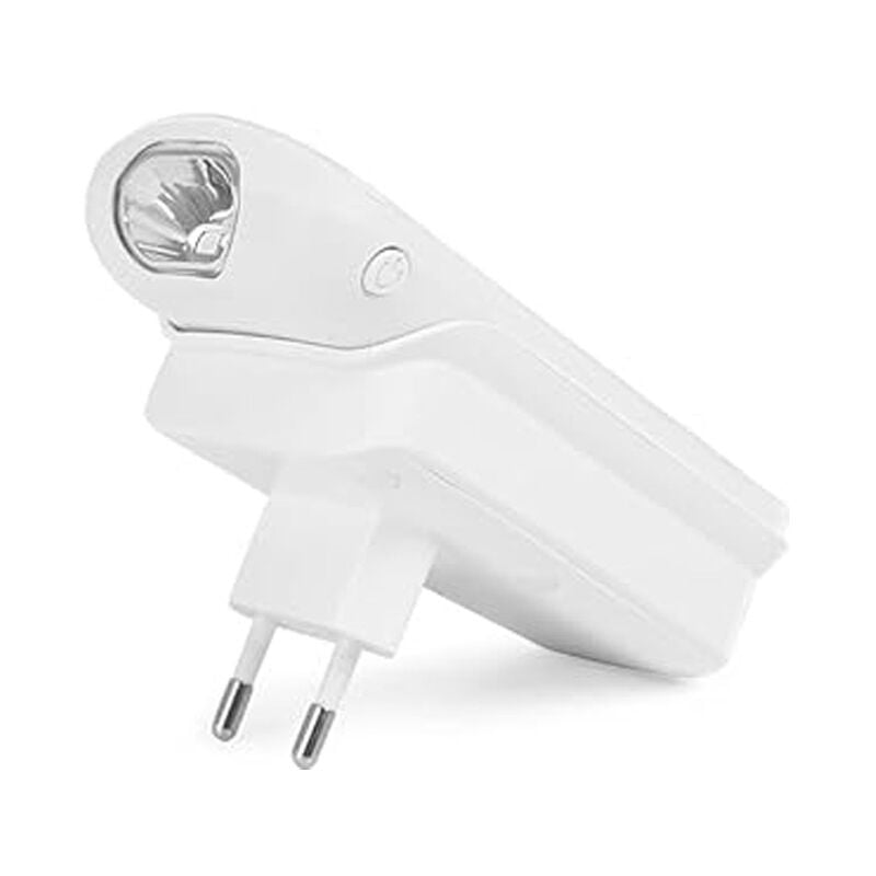 foto del prodotto luce notturna a led, sensore crepuscolare e di movimento, accensione spegnimento automatico, modalità torcia