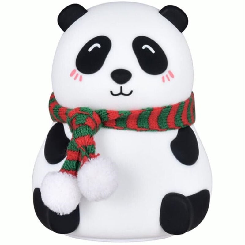 foto del prodotto luce notturna panda led sensore touch lampada da tavolo usb ricaricabile camera - - trade shop traesio