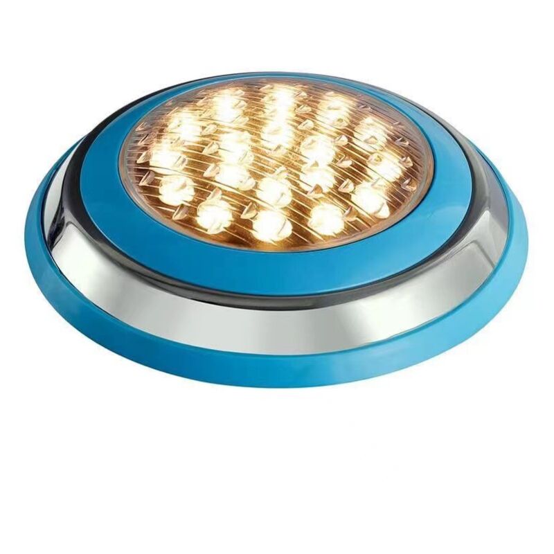 foto del prodotto luce per piscina, 12 led 12w ac12v, luce da parete per piscina con telecomando ip68, illuminazione subacquea decorativa per piscina d acqua dolce o