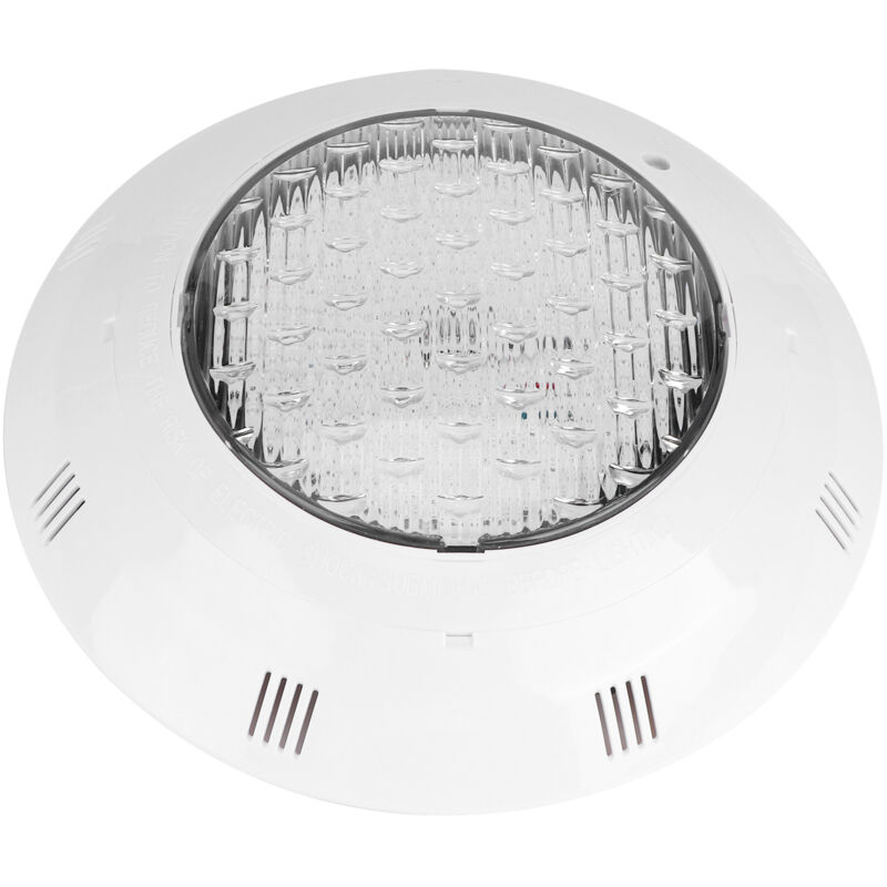 foto del prodotto luce per piscina a led ip68 impermeabile ad alta luminosit , luce subacquea da parete, luce bianca ac12v 36 w 5500 lm 