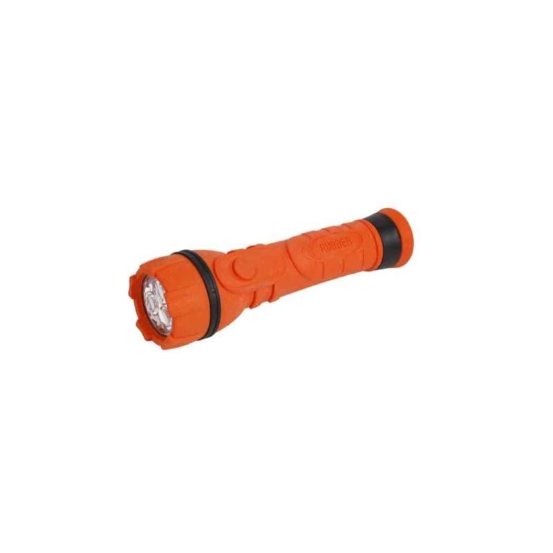foto del prodotto luce quadra torcia rubber led 3 2aa