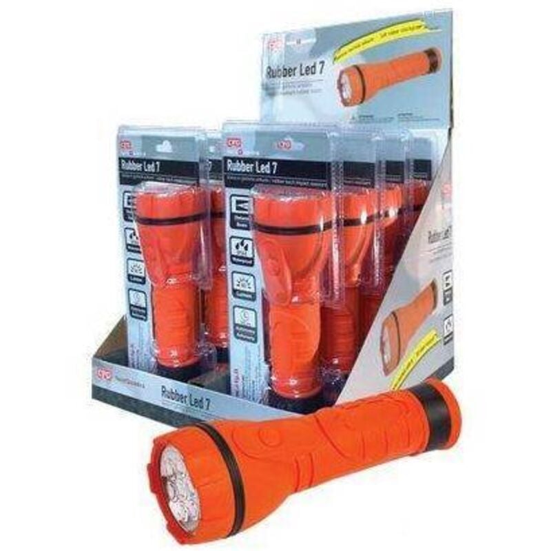 foto del prodotto luce quadra torcia rubber led 7 - 2d