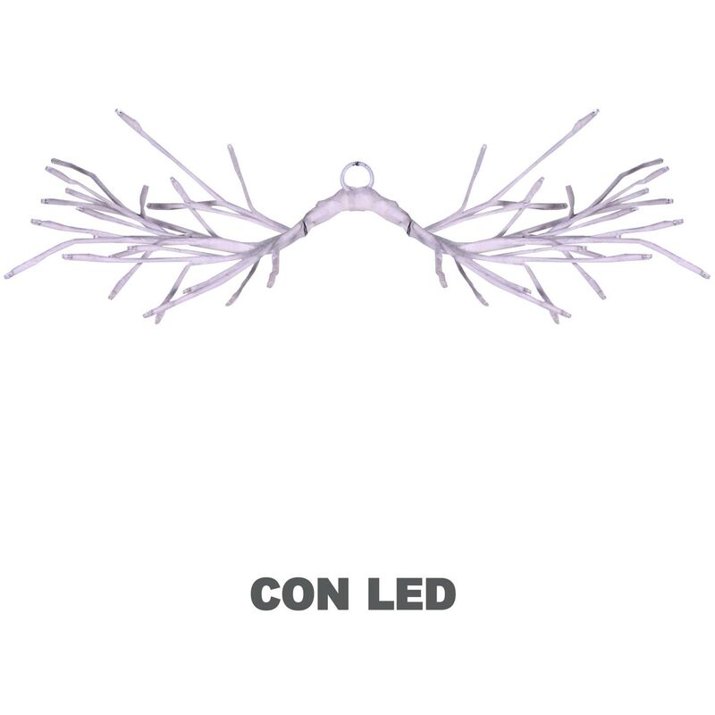 foto del prodotto luce ramo 48 led bianco caldo cm60x30 alimentazione fissa uso esterno