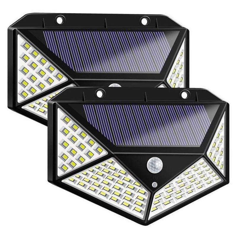 foto del prodotto luce solare a led resistente con sensore di movimento