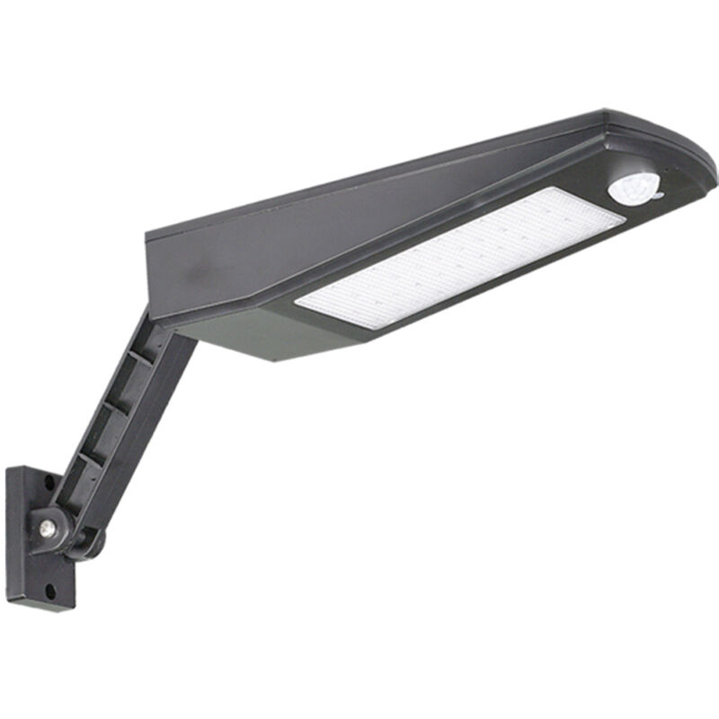 foto del prodotto luce solare esterna a led da 3000 lm faretto impermeabile ip65 con supporto regolabile e telecomando