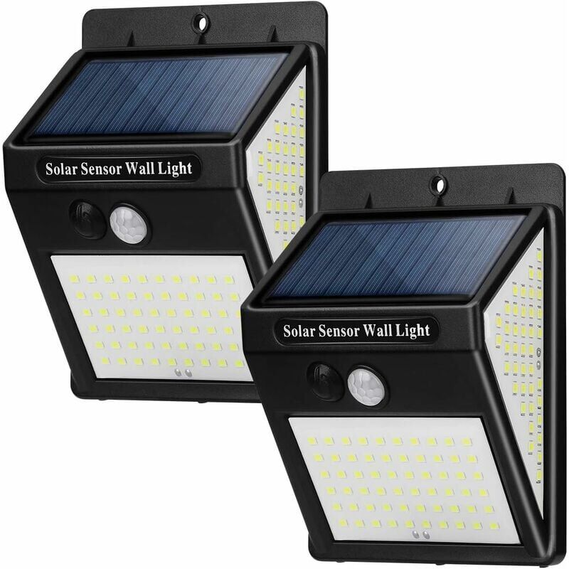 foto del prodotto luce solare esterna con sensore di movimento, 3 modalit di luce solare esterna ip65 impermeabile