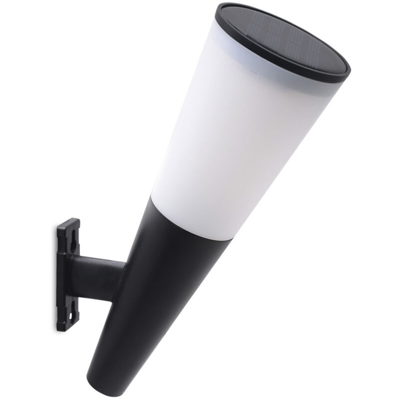 foto del prodotto luce solare esterna impermeabile con sensore di movimento luce di sicurezza wireless per giardino 1 confezione 