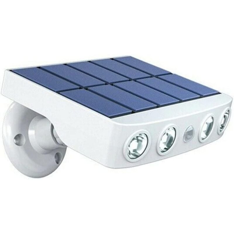 foto del prodotto luce solare esterna impermeabile regolabile con sensore di movimento illuminazione automatica ip65 neve pioggia calore