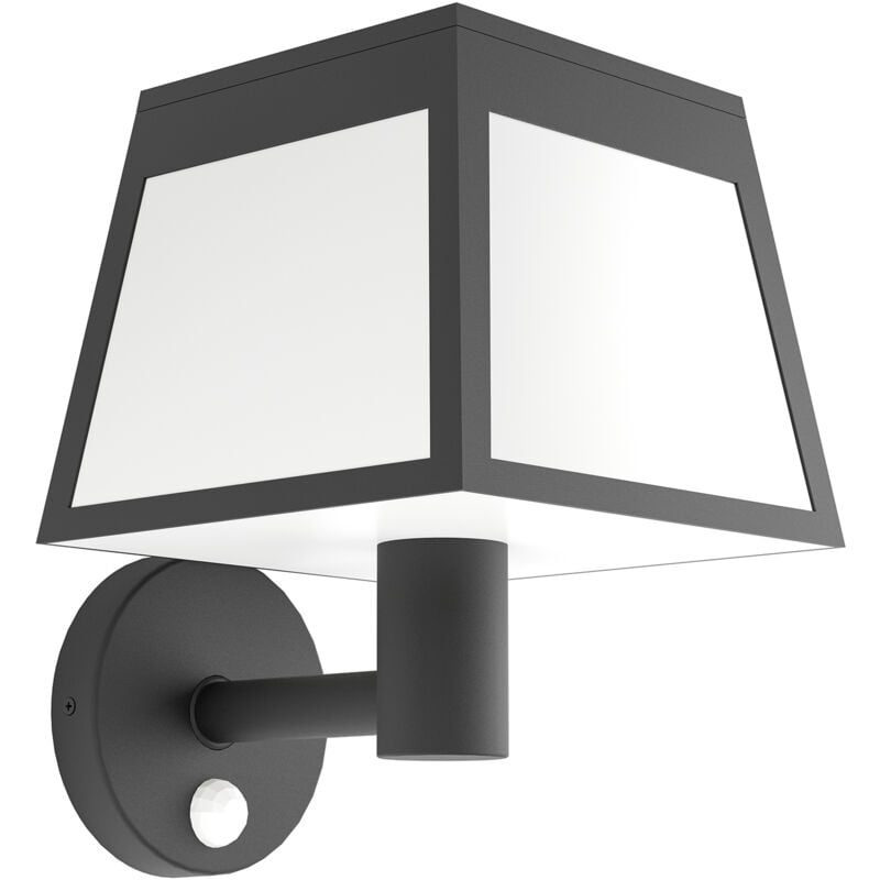 foto del prodotto luce solare esterno moderna altilia policarbonato nero e bianco led