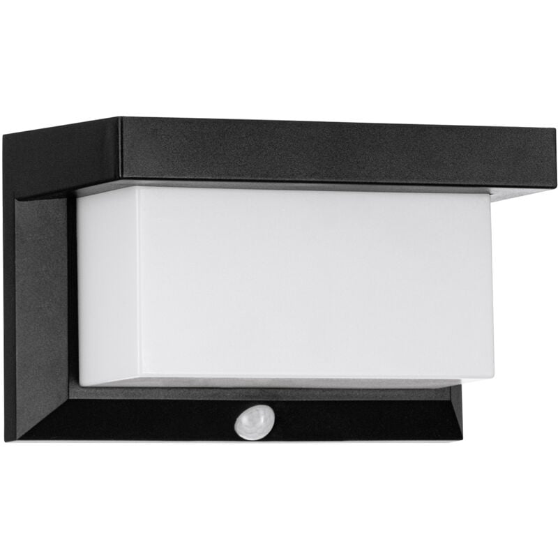 foto del prodotto luce solare esterno moderna utrera policarbonato nero e bianco luce