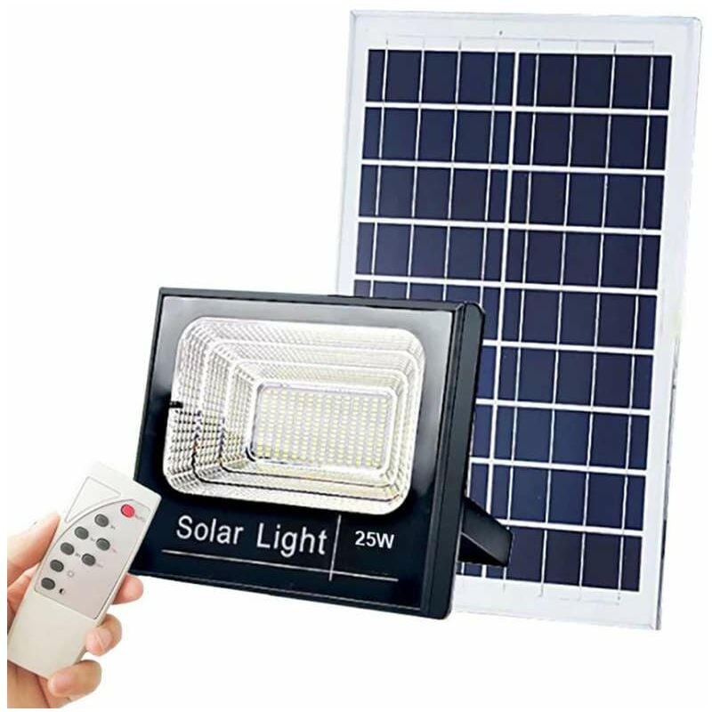 foto del prodotto luce solare led 20w 1800lm 6.4v 11ah giorno bianco 6000k