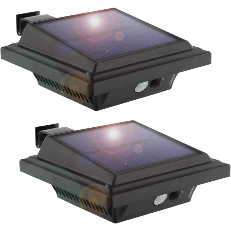 foto del prodotto luce solare per esterni, illuminazione con sensore di movimento, 25 led, luce da parete solare per esterni wireless, ip65, 500 lm, adatta per