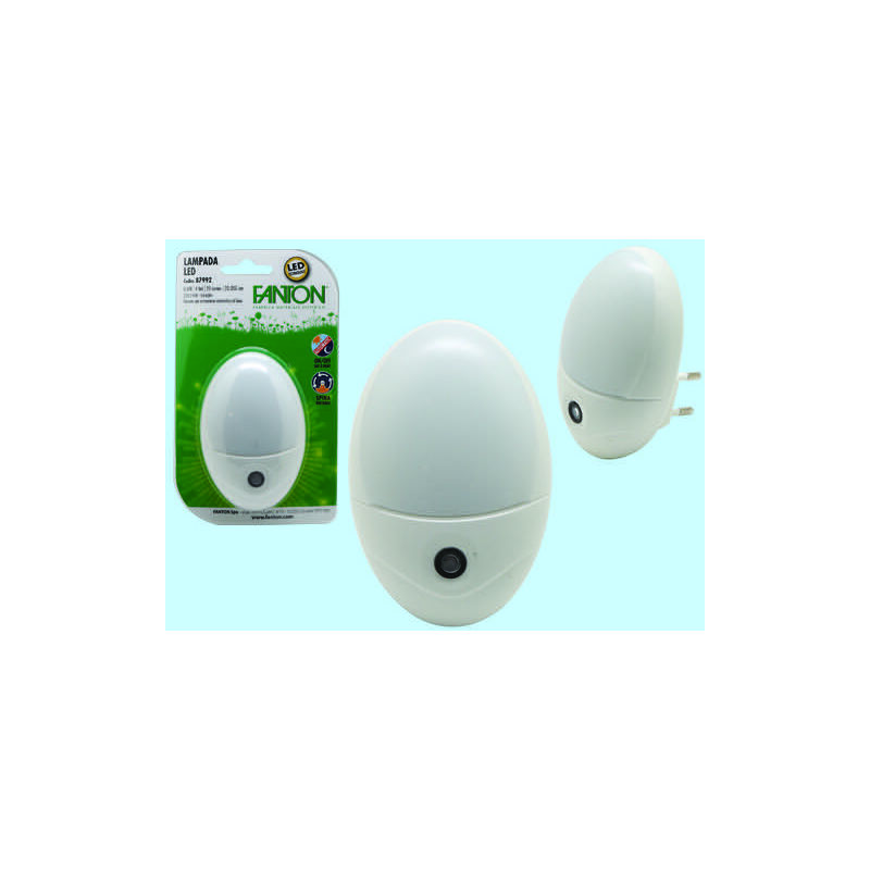 foto del prodotto luce spia nottura luci con sensore crepuscolare 5 led luci notturne soffuse