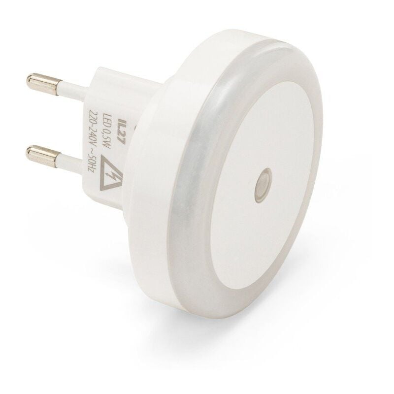foto del prodotto luce spia notturna 1 led col.bianco - velamp