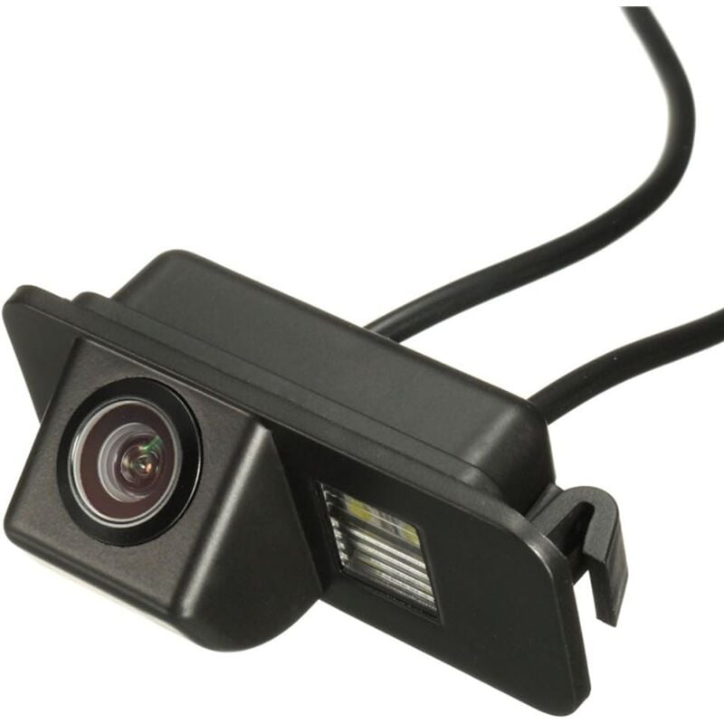 foto del prodotto luce targa hd ccd telecamera per retromarcia per auto vista posteriore a colori visione notturna impermeabile, hd ad alta risoluzione per ford mondeo
