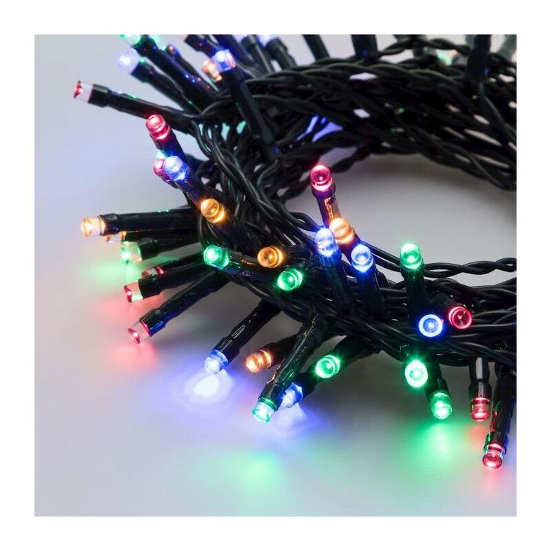 foto del prodotto luci 100led multicolor c giochi interno 4 mt