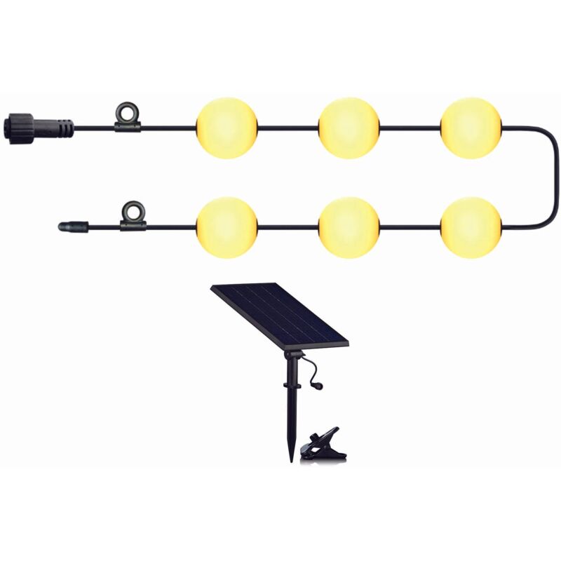 foto del prodotto luci a stringa solari 5,5m bolly