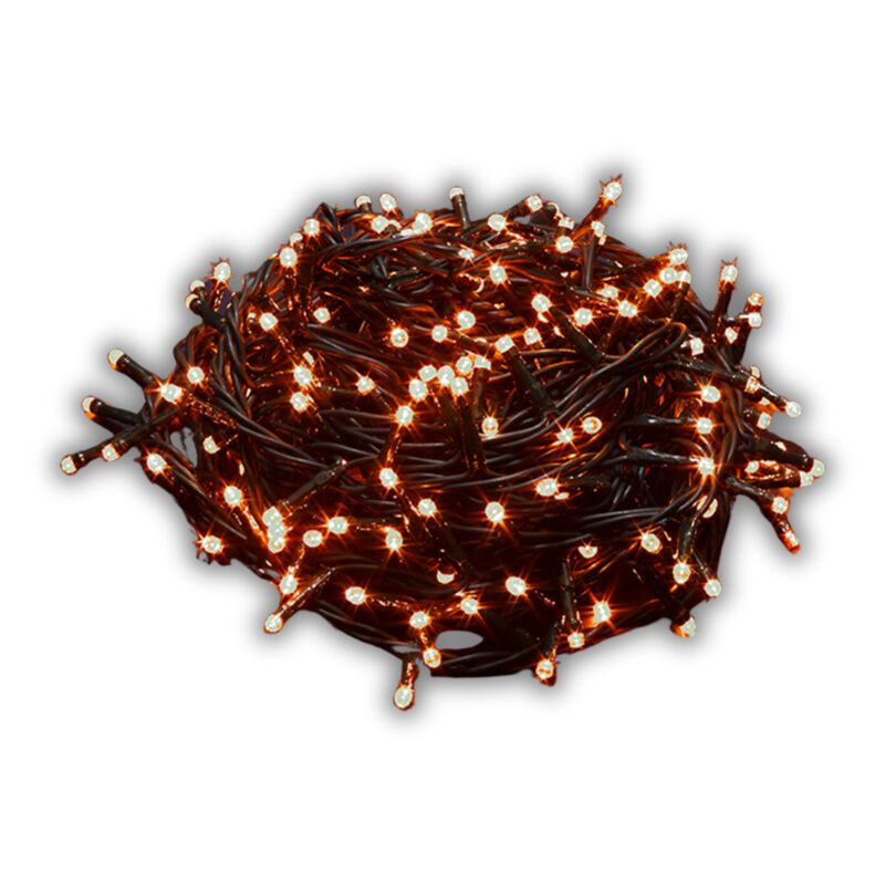 foto del prodotto luci catena lineare per natale 180 led con controller regolazione intensit luce calda