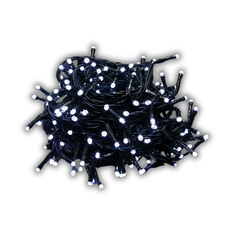 foto del prodotto luci catena lineare per natale 180 led con controller regolazione intensit luce fredda