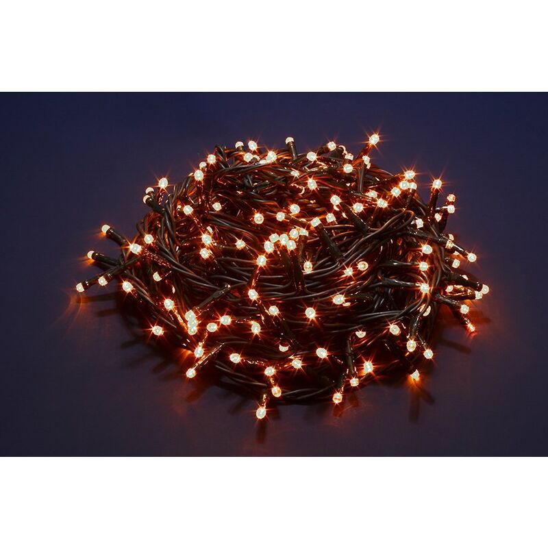 foto del prodotto luci di natale led a luce calda fredda bianca da esterno interno addobbi albero numero led 1000 temperatura di colore luce calda