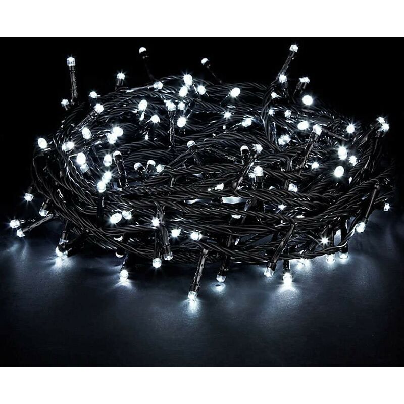 foto del prodotto luci per albero di natale in ghiaccio bianco freddo da esterno interno catena luminosa 300 led decorazioni casa giardino negozi