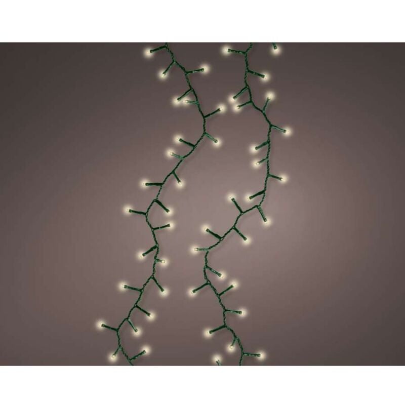 foto del prodotto luci per albero di natale verde bianco dim 1500 cm 600l