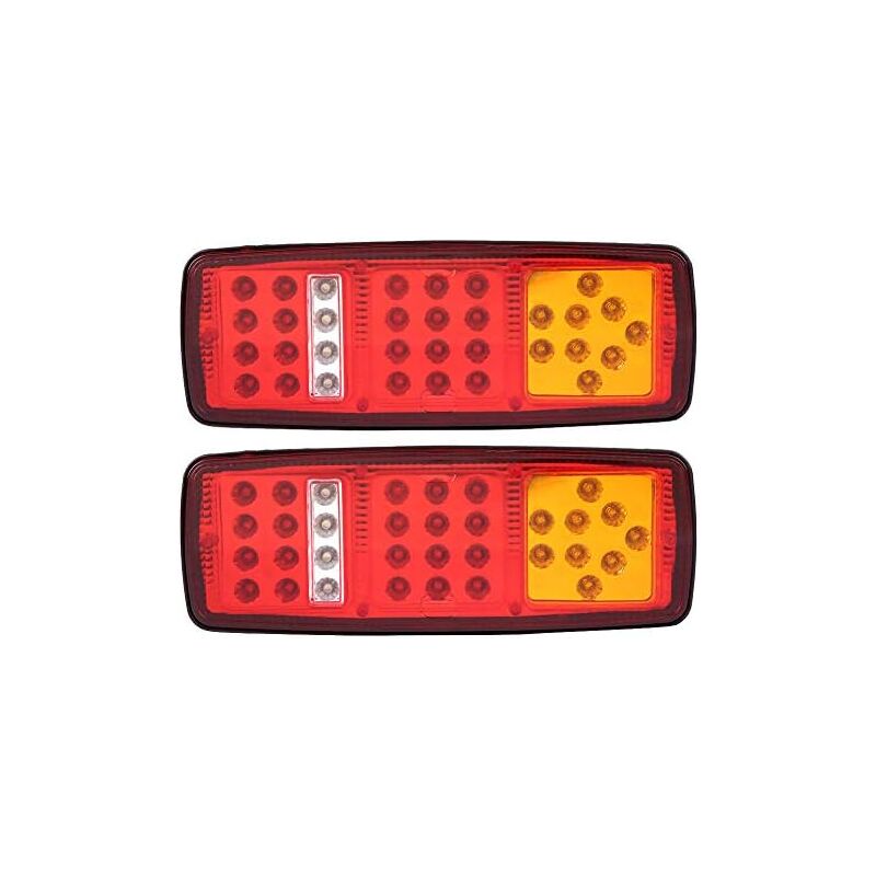 foto del prodotto luci posteriori a led, 12v per auto, camion, rimorchio, barca, fanale posteriore, indicatore di direzione del freno, indicatore di direzione a led,