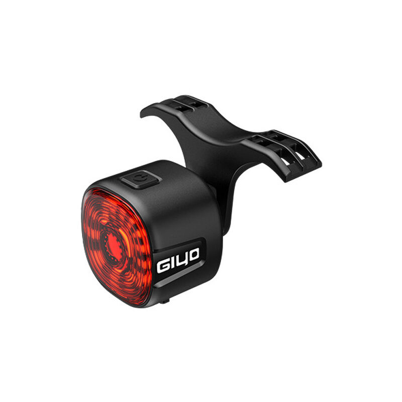 foto del prodotto luci posteriori per bici intelligenti luce per bicicletta a induzione dei freni, avvio automatico, arresto, ricaricabile tramite usb, luce rossa