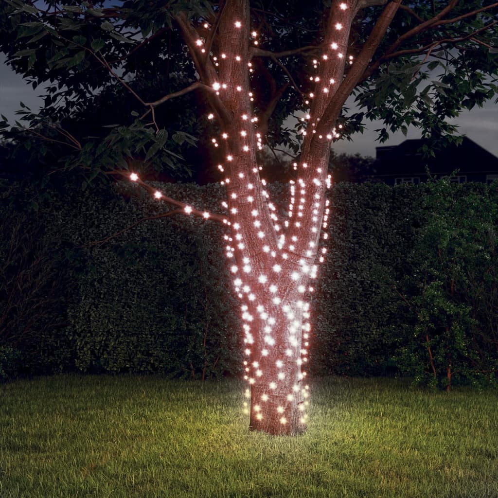 foto del prodotto luci solari 5 pz 5x200 led bianco caldo interni esterni